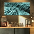 thumbnail image 1 of Binary Code - Impression sur Toile Art Contemporain, 1 of 3