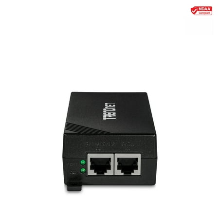 UPC: 0710931160024 | TRENDnet TPE-115GI PoE+ Gigabit Injector