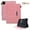 Pink, variant on Compatible with iPad Case 10th Generation, Premium PU Leather Auto Sleep Wake Multi Angle Viewing Stand Shockproof Magnetic Closure Cover Case for Apple iPad 10th Gen 10.9" 2022, Black