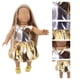thumbnail image 4 of Vestido de Muñeca para Niñas Xihbxyly Hermoso Vestido Brillante 18 Pulgadas Navidad Sin Muñeca y Sin Zapatos, 4 of 6