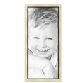 thumbnail image 2 of ArtToFrames 13" x 30" Silver with Black Lip Picture Frame, 13x30 inch Multi Wood Poster Frame (WOM-5193),  Pack, 2 of 7