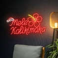 thumbnail image 3 of Handmadetneonsign Mele Kalikimaka Neon Sign, Merry Christmas Hawaiian Led Sign, Christmas Hawaii, 3 of 5