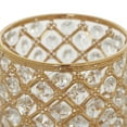 thumbnail image 4 of Balsa Circle 2 Pieces 9" Gold Crystal Beaded Metal Candle Holders Wedding Party Dining Centerpieces Decorations, 4 of 6