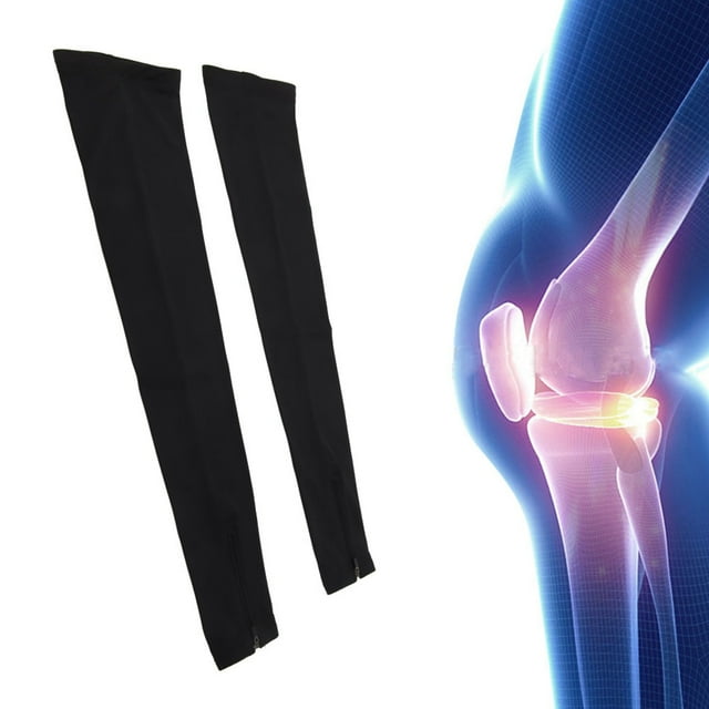 Non Slip Sunscreen Cycling Leg Sleeves, Polyurethane Fiber for Breathable and Quick Drying, Suitable for Indoor Fitness, Mountaineering, Cycling Sports