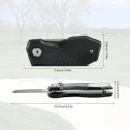 thumbnail image 3 of Herramienta de Divot de Golf Cola Acero Inoxidable Plegable Negro, 3 of 8