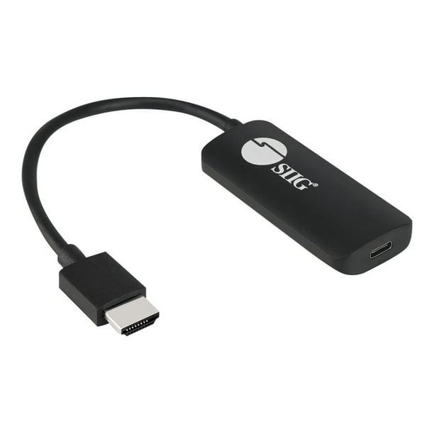 SIIG HDMI to USBC Port 4K 60Hz Converter Adapter Video interface converter HDMI, MicroUSB