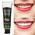 thumbnail image 2 of Teeth Whitening Toothpaste Activated Coconut Charcoal Toothpaste Teeth Whitening Stain Removal Oral Care 100ml, 2 of 8