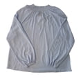 thumbnail image 2 of Social Standard by Sanctuary Tallie Long Sleeve Breathable Peasant Top (Seaspray, M), 2 of 2