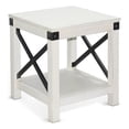 thumbnail image 2 of Sunny Designs Bayside White Wood End Table, 2 of 2