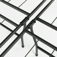 thumbnail image 6 of Mellow 18" Bifold Metal Platform Bed Frame, Heavy Duty Steel Slats, Black, Twin, 6 of 8