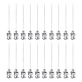 thumbnail image 1 of Uxcell 20 piezas 27G agujas de dispensación de acero inoxidable, tubo de aguja de pegamento de 1-1/2" punta roma, 1 of 7
