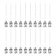 thumbnail image 1 of Uxcell 20 piezas 27G agujas de dispensación de acero inoxidable, tubo de aguja de pegamento de 1-1/2" punta roma, 1 of 7