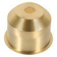 thumbnail image 3 of Small Copper Lamp Finial Rounded E27 Light Base Finial Replacement Light Fixture, 3 of 8