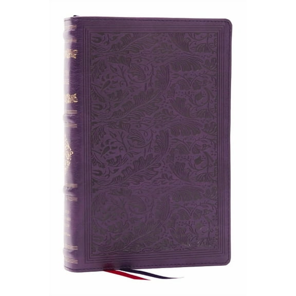 RSV Personal Size Bible with Cross References, Purple Leathersoft, (Sovereign Collection), (Hardcover)