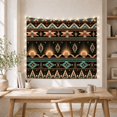 thumbnail image 5 of Mountain Lake Complex with Horizontal Bands Geometric Motifs, Mystical Fantasy for Space Lovers, Galaxy Room Decor, Housewarming Gift, Tapestry Wall Hanging for Bedroom and Dorm, 5 of 7