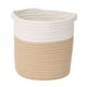 thumbnail image 3 of Cesta de almacenamiento de algodón, cesto portátil para ropa de cama, mantas y edredones. M, 3 of 9