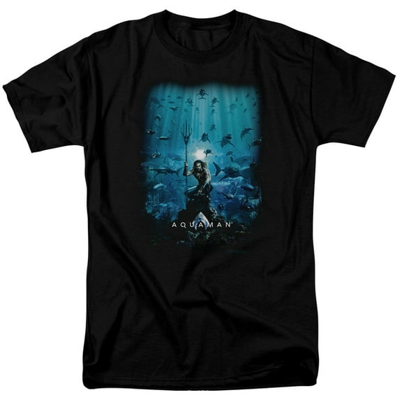 Aquaman Movie - Poster - Short Sleeve Shirt - XX-Large