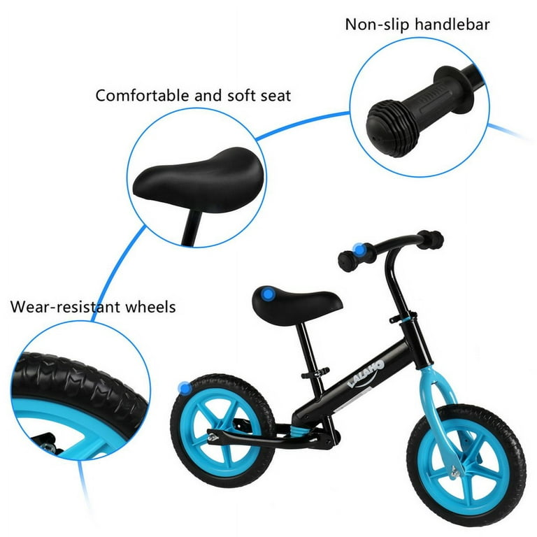 LALAHO Tricycle for Toddlers, Folding Safety Baby Push Trike Stroller for  Kids Boys Girls Aged 1-5 Years Old