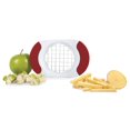 thumbnail image 4 of Valore Soft Grip 3-in-1 Food Slicer – Apple Slicer, French Fry Cutter & Mango Slicer – Easy to Use Kitchen Tool with 3 Blades – Great for Quick Meal Prep, 4 of 7