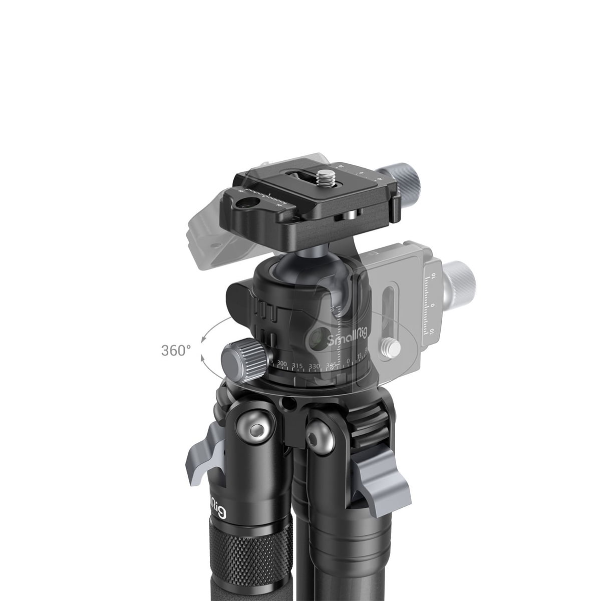 SmallRig Carbon Fiber 2-IN-1 Tripod Camera & Monopod Arca-Swiss Travel Tripod