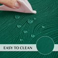 thumbnail image 3 of SHILIU-Jacquard Rectangle Tablecloth - Swirl Design Waterproof Stain Resistant Table Cover Wrinkle Free Heavy Weight Table Cloths for Dining and Kitchen (60 x 144 Inch,Dark Green Swirl), 3 of 4