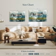 thumbnail image 4 of Elephant Stock Sea Depth Abstract Wall Art - Horizontal Canvas Wall Art - Living Room Wall Decor - Abstract Canvas - Gray And Gold Decor By Chamira Young - 39" x 26", 4 of 8