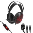 thumbnail image 3 of Marvo HG9049 USB7.1 Surround Advanced backlit gaming headset_Black, 3 of 3