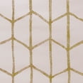 thumbnail image 3 of Intelligent Design Total Blackout Curtain Set of 2, Adult Indoor Geometric Curtains, 50” x 84”, Blush/Gold, 3 of 10