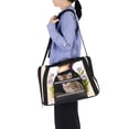 thumbnail image 6 of Easter Premium Fabric Cat Carrier | 17x10x11.8 in | 900D Oxford Cloth & Sherpa Base | Lightweight & Durable | Nylon Webbing Straps | Spacious | Pet Bag for Travel & Transportation, 6 of 7