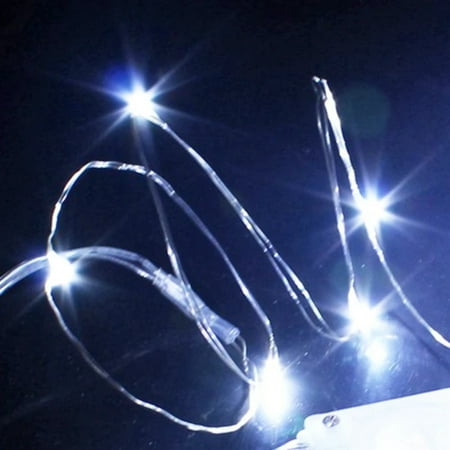 

DJNIRUI Transform Your Space with Enchanting Fairy Lights - 100 LED Bulbs on a 33ft Copper Wire Creating a Magical Atmosphere. Ideal for Indoor and Outdoor Decor Emitting a Cozy and Rom