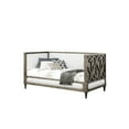 thumbnail image 3 of Twin Daybed With Tan Upholstery - 44 In. Depth, Materials, 330lbs Max Weight, Elegant Streamlined Appearance Fabric (twin) Composite Wood, Upholstery, Weight Limit, No Storage Design, 3 of 3