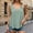 Green, variant on SIYUDAN Summer Tops for Women Casual Solid Pearl Edge Round Neck Titted Top for Summer Comfort Plus Size Tee Everyday Wear, Size XL