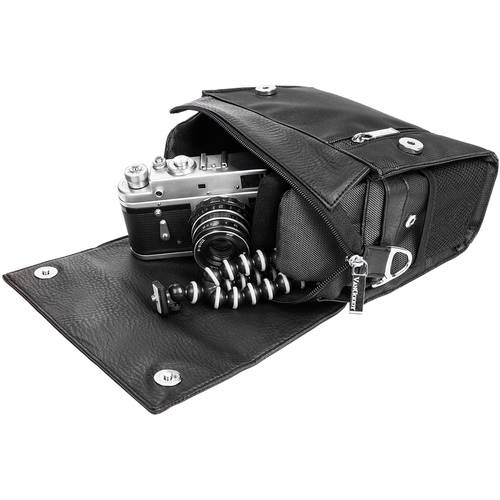 VANGODDY Metric Camera Case HandBag with Padded Shoulder Strap fits DSLR and SLR Cameras [Canon, Nikon, Samsung, Sony, Olympus, etc.]