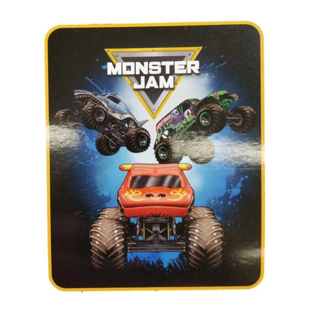 Monster Jam Silky Soft Throw Blanket - Walmart.com - Walmart.com