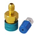 thumbnail image 3 of R1234YF a R134A adaptador de acoplador rápido de lado bajo acoplador de aire acondicionado para coche, con apagado automático, fácil y cómodo de usar. Macarena Acoplador rápido R1234YF, 3 of 7