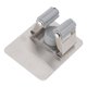 thumbnail image 4 of Soporte para trapeador sin ganchos Instalación sin agujeros Ajuste automático Colgador de trapeador de montaje en pared de acero inoxidable plateado compacto, 4 of 10