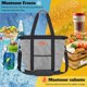 thumbnail image 3 of Bolsa Hielera Termica Grande, Refrigerador Suave Plegable con Correa para el Hombro, Hielera Portatil A prueba de fugas Aislada Reutilizable para Playa, Viajes, Compras, Camping, 3 of 4