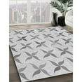 thumbnail image 2 of Ahgly Company Indoor Rectangle Patterned Platinum Gray Area Rugs, 7' x 10', 2 of 6