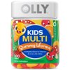OLLY Kids Multivitamin Gummy Worm Supplement, Vitamins A, C, D, E, Bs & Zinc, Sour Fruit Punch, 100 Ct