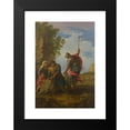 thumbnail image 2 of Andrea Locatelli 11x14 Black Modern Framed Museum Art Print Titled - Bandits in a Rocky Landscape, 2 of 5