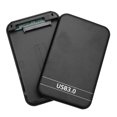 thumbnail image 4 of Caja de disco duro externo SATA 2 a USB3.0 HDD SSD de 2,5 pulgadas (negro), 4 of 5