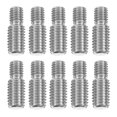thumbnail image 1 of 10 Pcs Boulons Filetés à Double Extrémité en Acier Inoxydable Boulons en Acier Inoxydable Adaptateurs de Réducteur de Filetage pour Quincaillerie de Fixation de Meubles M8x10 à M10x15, 1 of 8