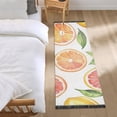 thumbnail image 3 of Yayeee Hallway Runner Rug 2'x6' Non Slip Machine Washable with Rubber Backing, Candy Orange, 3 of 8