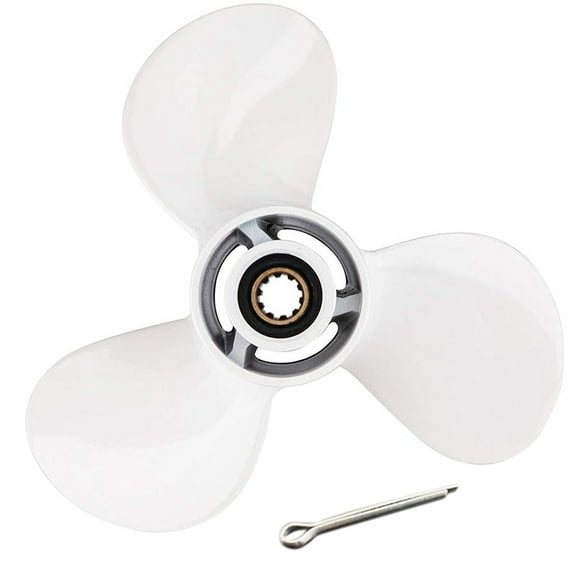 For 20Hp 25Hp 9 7/8X10 1/2 Outboard Propeller Boat Motor 20 25 30 Screw 3 Blade 10 Spline Engine Part