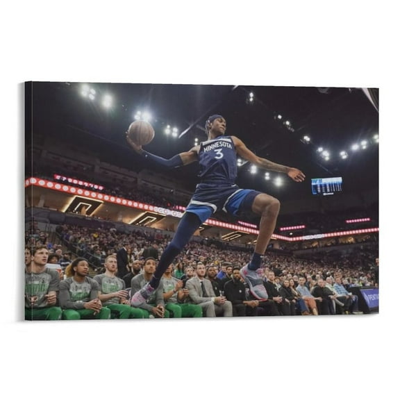 Jaden McDaniels Canvas Poster Picture Print Wall Art Poster Painting Canvas Posters Artworks Gift Room Aesthetic 12x18inch(30x45cm)