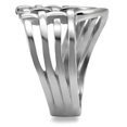 thumbnail image 5 of High polished (no plating) Stainless Steel Ring with No Stone for Women Style TK054, 5 of 5