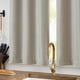 thumbnail image 3 of Cortinas Jinchan Lino 61x61 cm con Ojales para Barras 2 Paneles Gris Beige, 3 of 9
