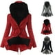 thumbnail image 3 of Abrigo Con Forro Para Damas Chaqueta Larga Gruesa Y Cálida de Invierno Para Mujer Abrigo Con Capucha Odeerbi ODB-6, 3 of 3