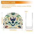 thumbnail image 4 of Yayeee Napkin Holder for Table Set of 2 Kitchen Paper Tissue Organization, Green Animals Pattern, 4 of 8