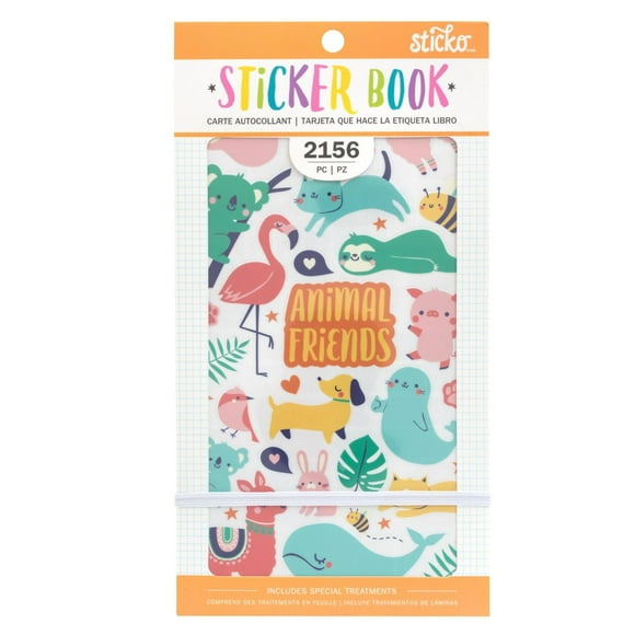 Sticko Sticker Book Animals